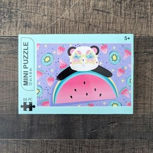 Mini Puzzle Panda with Fruit 88 pieces